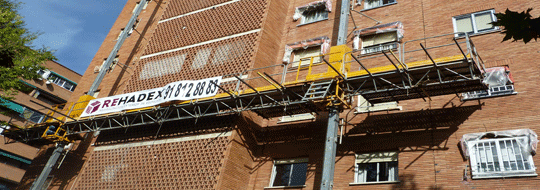 rehabilitacion de fachadas y trabajos verticales REHADEX